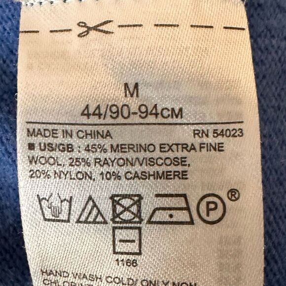 Banana Republic Sky Blue Merino Wool Top - Picture 5 of 6